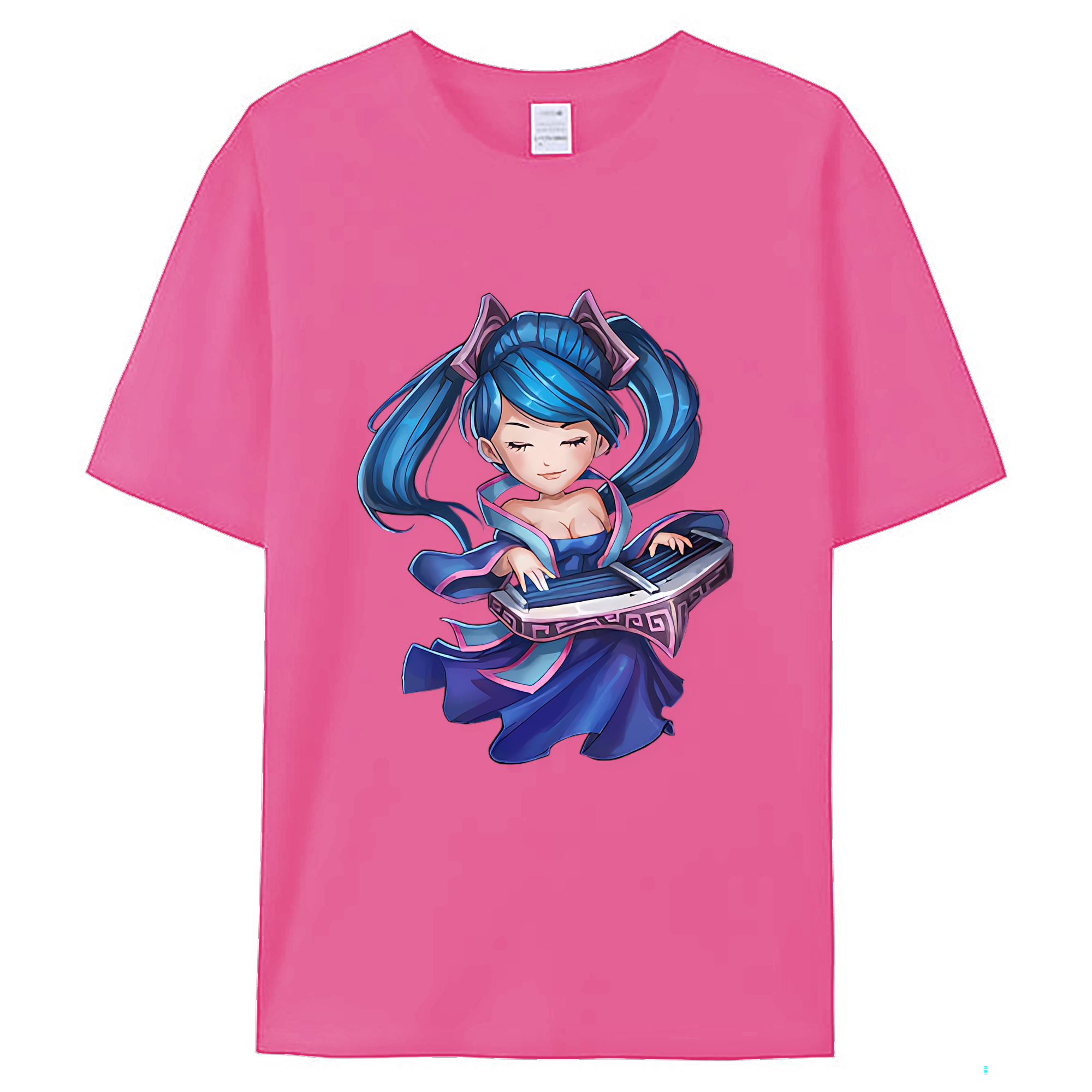 （画像用） リーグ・オブ・レジェンド League of Legends LOL レディースカジュアルプリントTシャツ（綿100％）